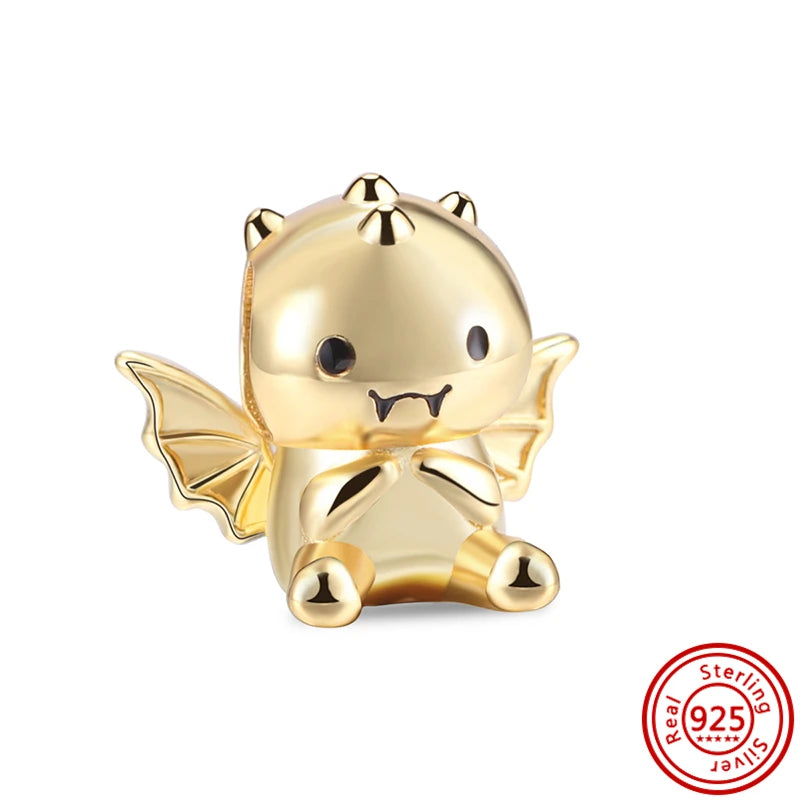 New 925 Sterling Silver Love White Zirconia Diy Charms Beads Fit Original Snake Bracelet for Women Jewelry Making Design Bangles