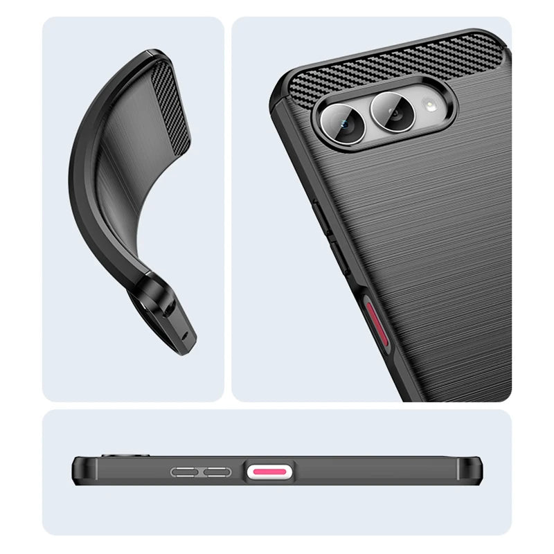 For T-Mobile T Phone 3 Case T-Mobile T Phone 3 3 Pro Cover Shockproof Silicone Brushed TPU Protective Cover T-Mobile T Phone 3