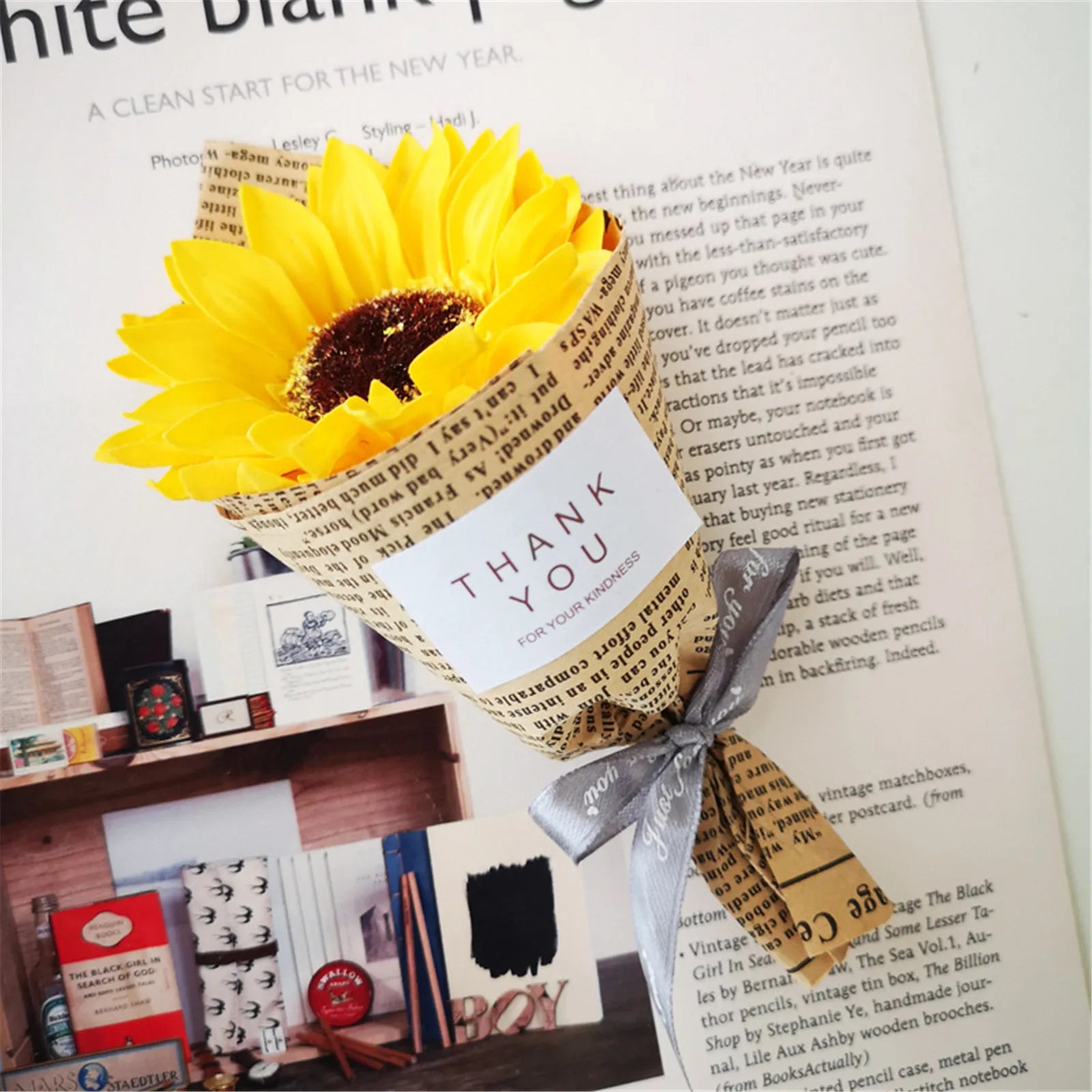 Soap Flower Bouquet Valentine'S Day Artificial Flower Rose Soap Bouquet Home Wedding Decoration Christmas Valentine'S Day Gift