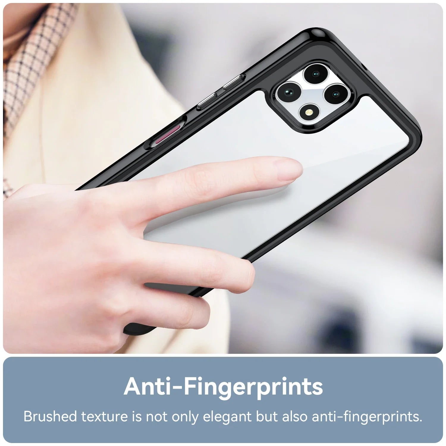 Soft border + hard Acrylic back чехол Cases For T-Mobile REVVL 7 Pro Cover for T Mobile REVVL 7Pro Fiber Phone full Funda Capa