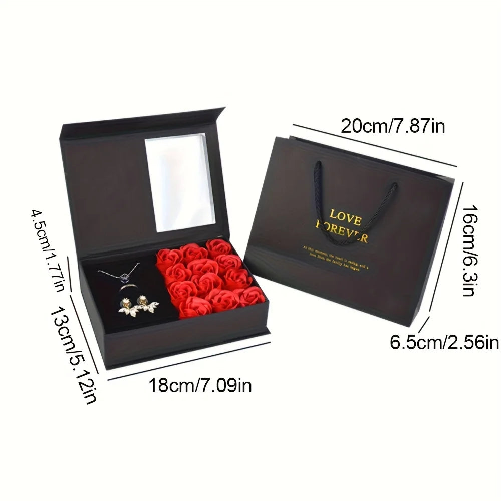 Valentine'S Day Gift Box, Necklace Jewelry Box, And Party Gift Box, Wedding Bridal Shower Bachelorette Party Gift Box